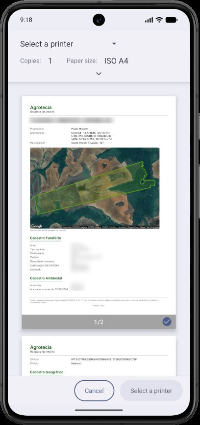 Relatório do imóvel em PDF